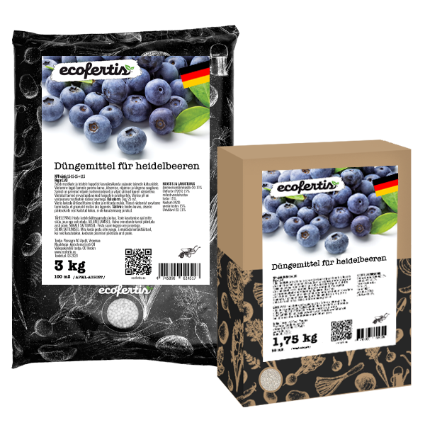 Düngemittel für heidelbeeren Ecofertis