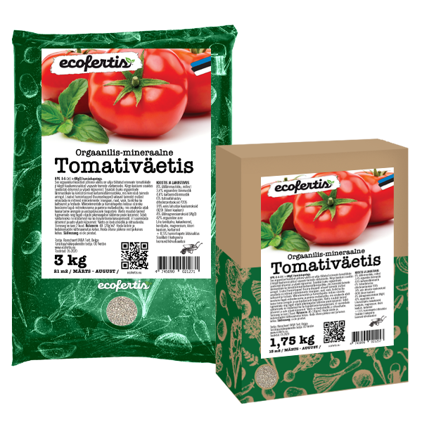Orgaanilis – mineraalne tomativäetis