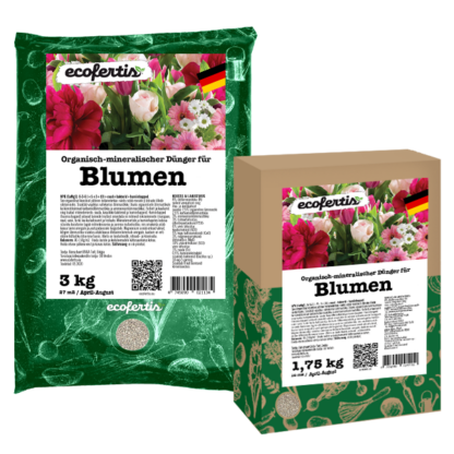 Organischmineralischer Dünger für Blumen Ecofertis