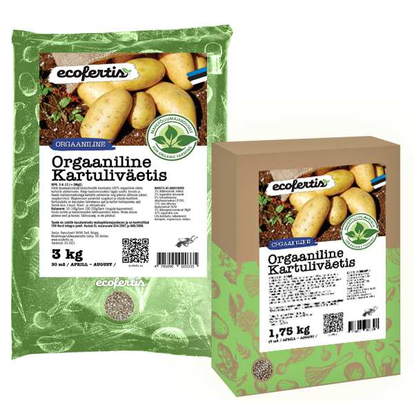 Orgaaniline kartuliväetis